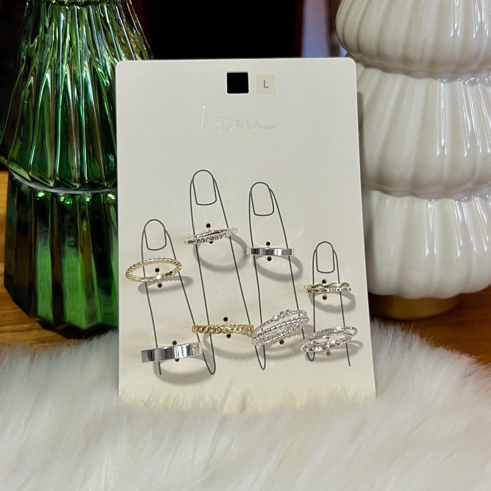 I Am Jewelry Set of Rings